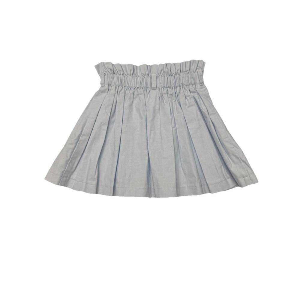 Ava’s Grace Girls Size 3 Light Blue Pleated Skirt Elastic Waist